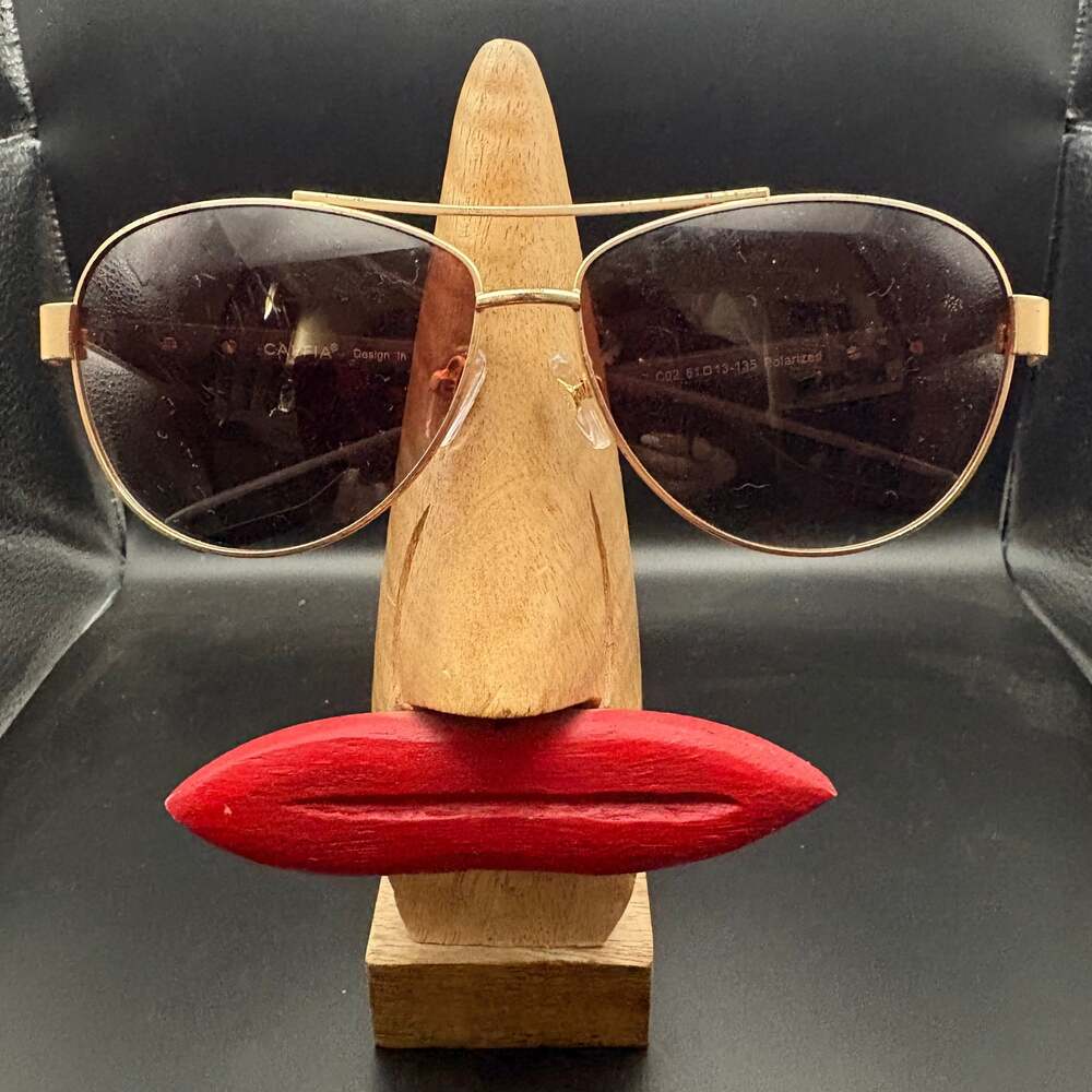 Carfia Polarized Aviator Sunglasses for Women Gold Frame Brown Gradient Lens